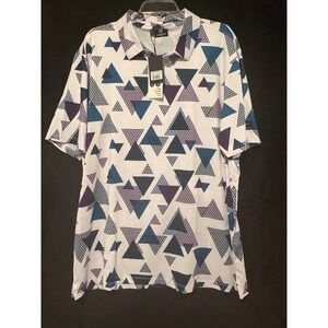 GreenSide Golf Polo Shirt Summer Vibes‎ Moisture Wicking XXL